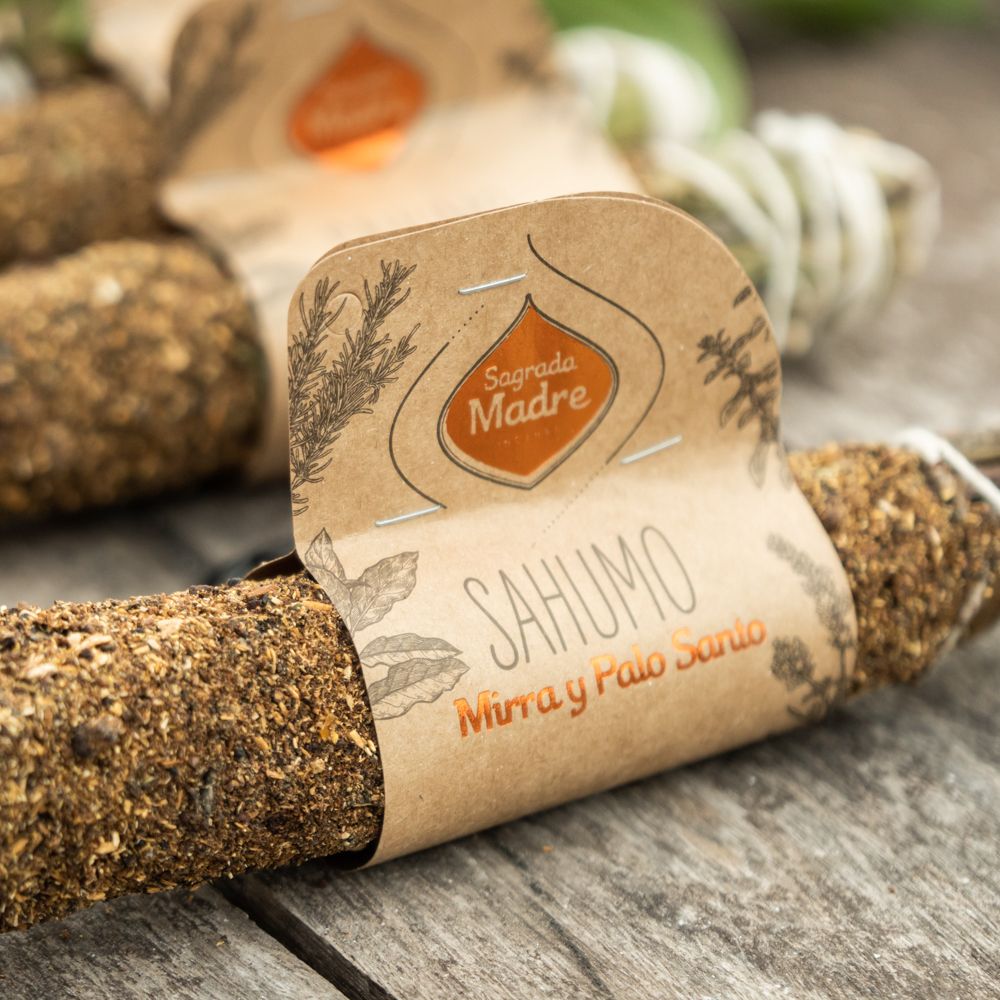 Sahúmo de Palo santo y Mirra